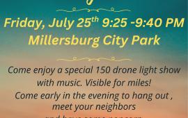 Millersburg Drone Show 2025