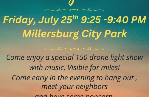 Millersburg Drone Show 2025