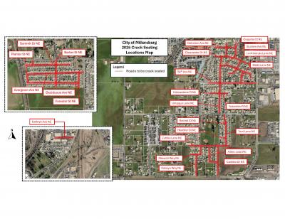 Crack Sealing Map