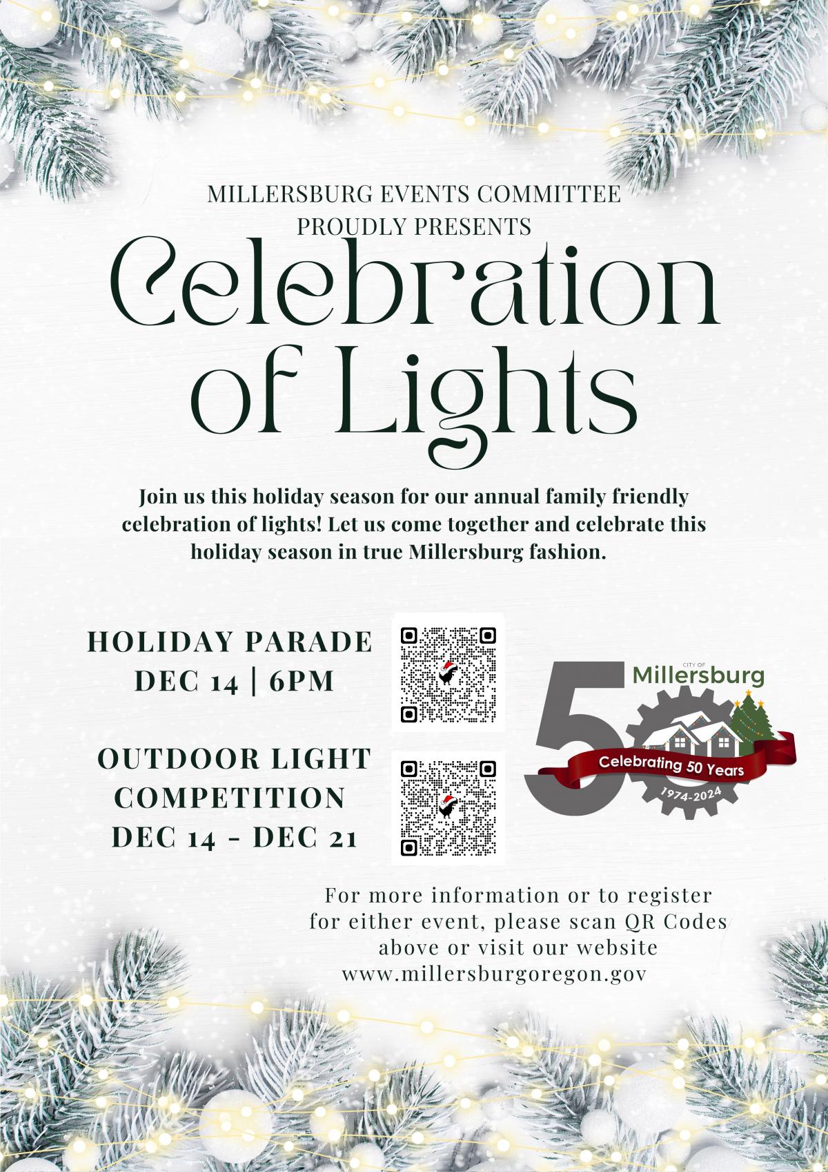 Christmas event info
