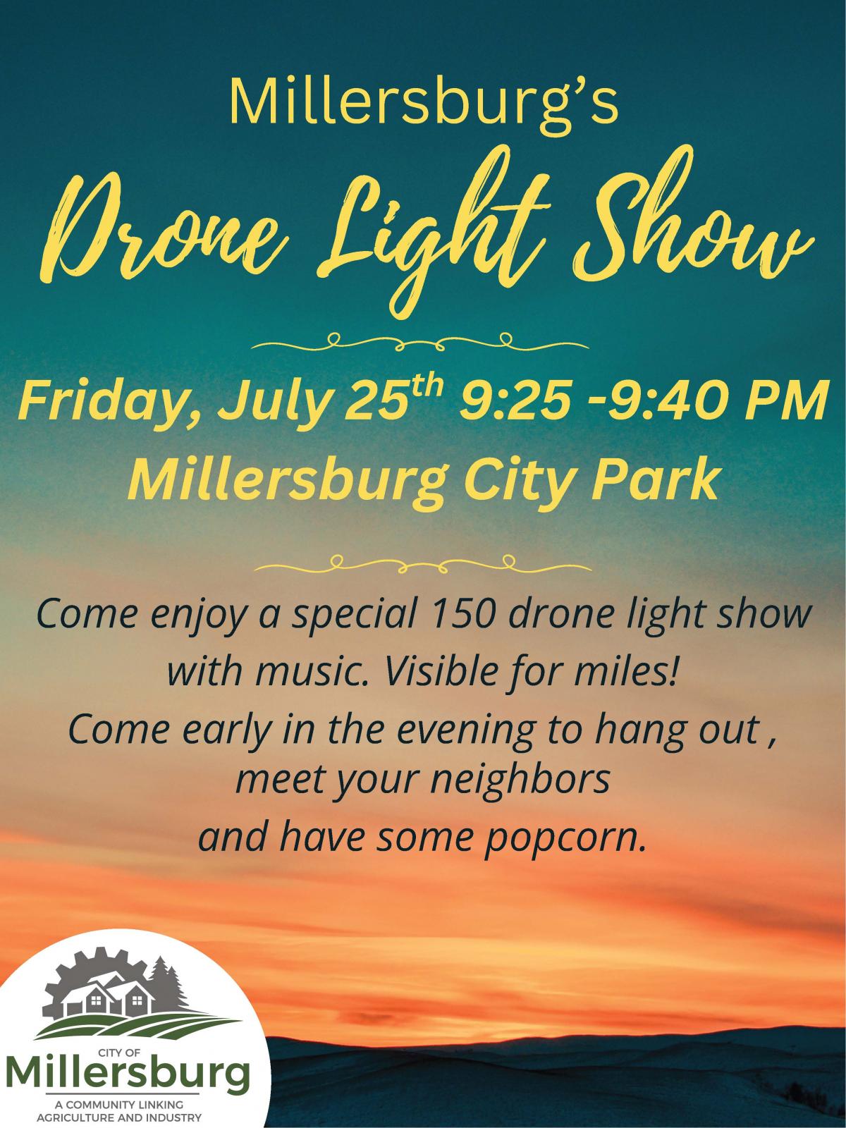 Millersburg Drone Show 2025